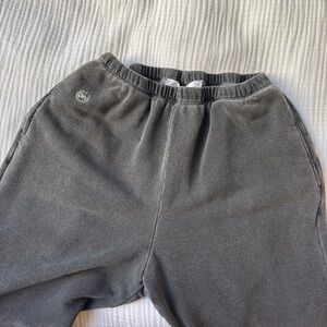Sami Miro Vintage Washed Black Sweatpants size S